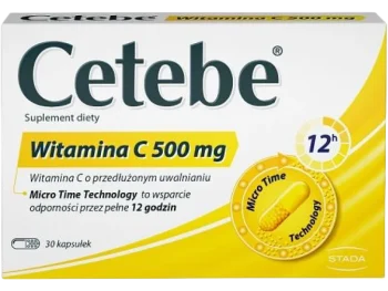 CETEBE Witamina C, kapsułki, 500 mg