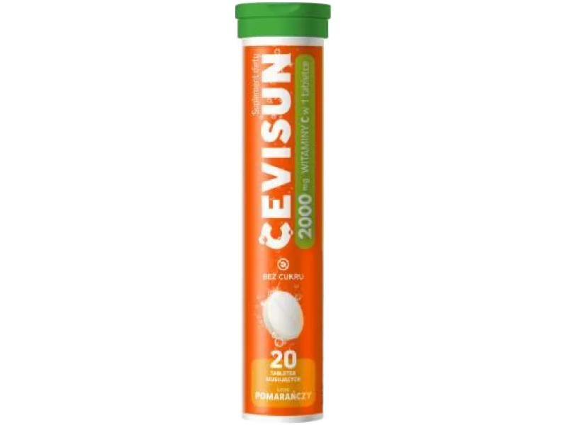 CeviSun 2000mg, tabletki musujące, 2000 mg
