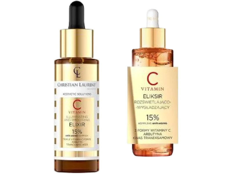 Christian Laurent Aestetic Solutions Vitamin C eliksir rozświetlająco-wygładzający, serum