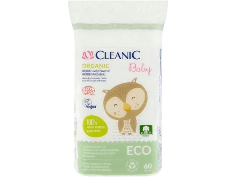CLEANIC BABY ORGANIC Eco Płatki dla niemowląt i dzieci
