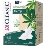 CLEANIC NATURALS Hemp Night Podpaski na noc