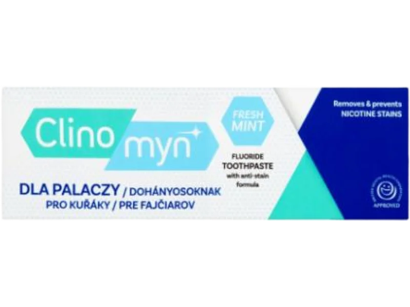 Clinomyn wybielająca pasta do zębów dla palaczy