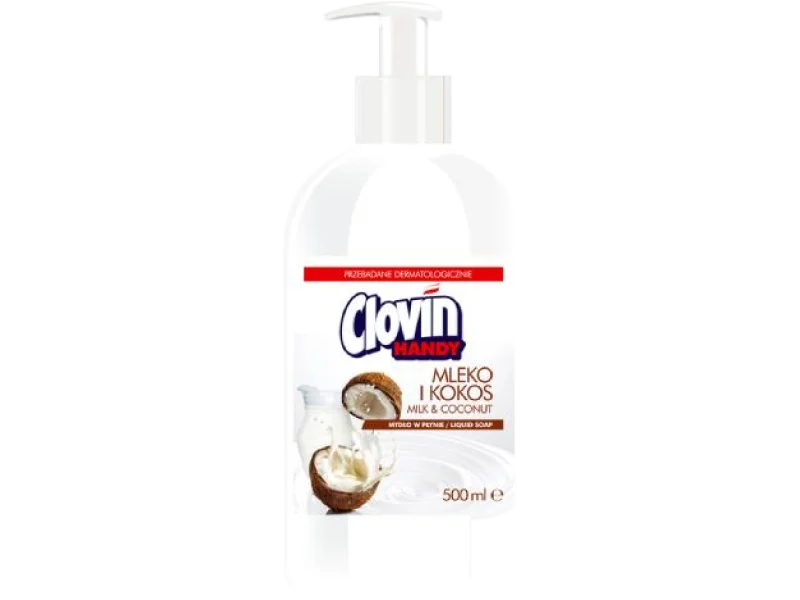 Clovin Handy Mydło Mleko i Kokos, płyn
