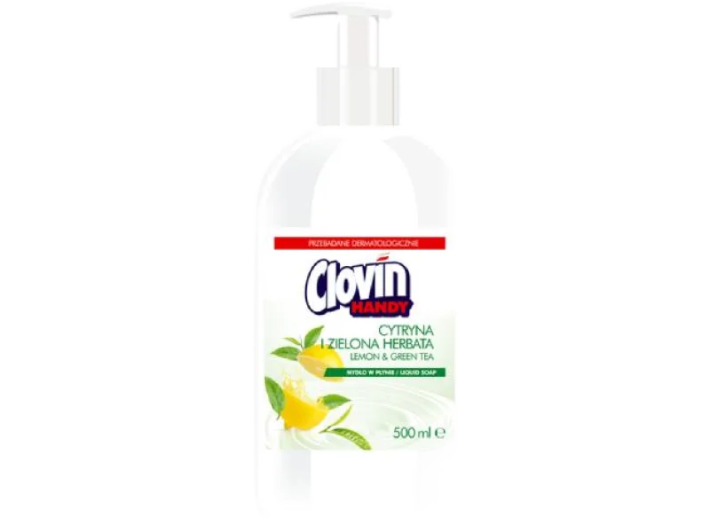 Clovin Handy Mydło w płynie Cytryna i Zielona Herbata