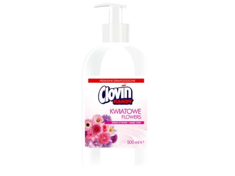 Clovin Handy Mydło w płynie kwiatowe antybakteryjne