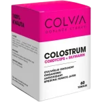Colvia Colostrum + Cordyceps + Silymarin na wsparcie odporności, kapsułki