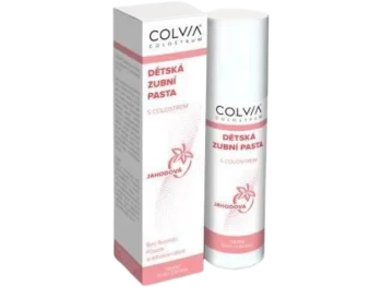 Zdjęcie produktu Colvia Pasta do zębów z colostrum dla dzieci o smaku truskawkowym