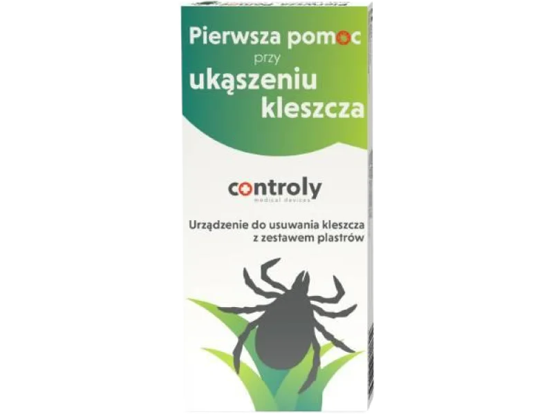 Controly Zestaw do usuwania kleszczy – Pierwsza Pomoc, sprzęt medyczny