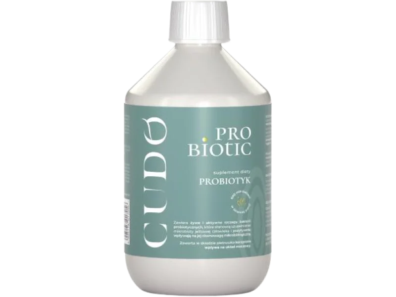 CUDO ProBiotic Probiotyk Lactobacillus, Czystek, Ostropest, Pietruszka, płyn
