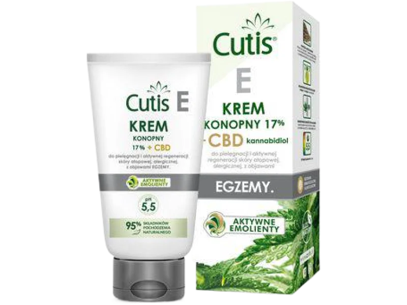 CUTIS E – EGZEMA krem konopny 17% + CBD