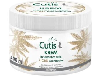 Zdjęcie produktu CUTIS Ł ŁUSZCZYCA Krem konopny 20% + CBD
