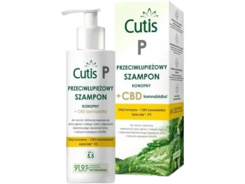 CUTIS P Przeciwłupieżowy szampon konopny + CBD