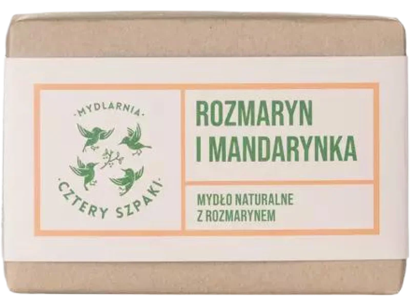 CZTERY SZPAKI (4szpaki) Mydło Rozmaryn i Mandarynka