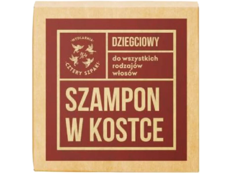 CZTERY SZPAKI (4szpaki) Szampon w kostce dziegciowy