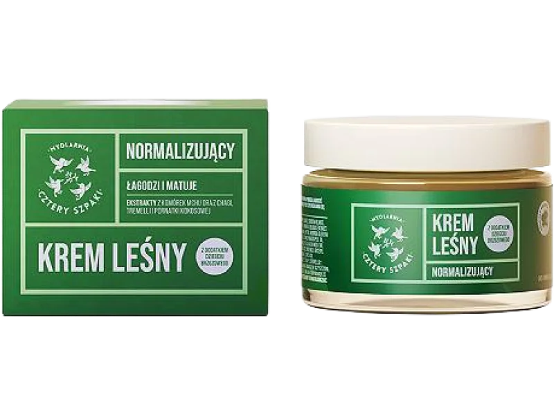 Cztery Szpaki Leśny Normalizujący krem do twarzy
