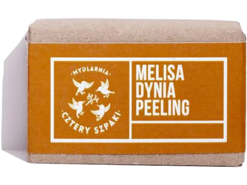 CZTERY SZPAKI Mydło Melisa Dynia Peeling