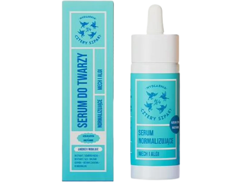 CZTERY SZPAKI Serum normalizujące do twarzy Mech i Algi