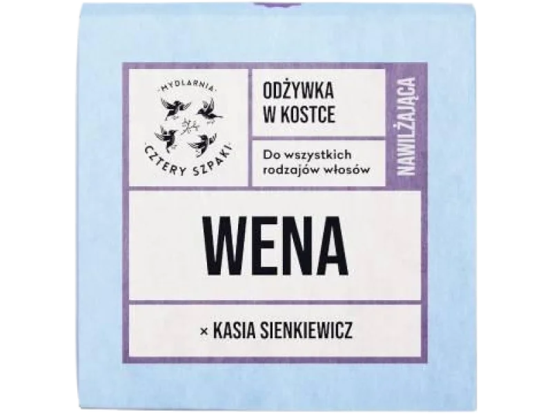 Cztery Szpaki Wena x Kasia Sienkiewicz Nawilżająca odżywka, kostki