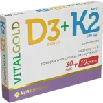 D3+K2 VitalGold, tabletki powlekane