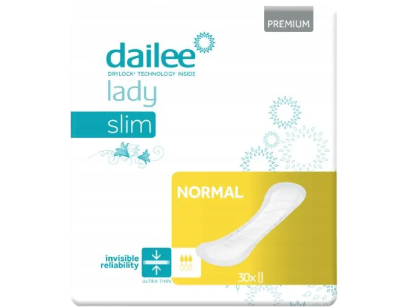 DAILEE Lady Slim Premium Normal Wkładki urologiczne dla kobiet, środki chłonne