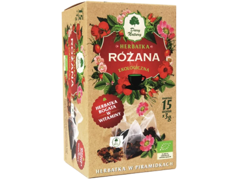 DARY NATURY Herbata różana, zioła do zaparzania