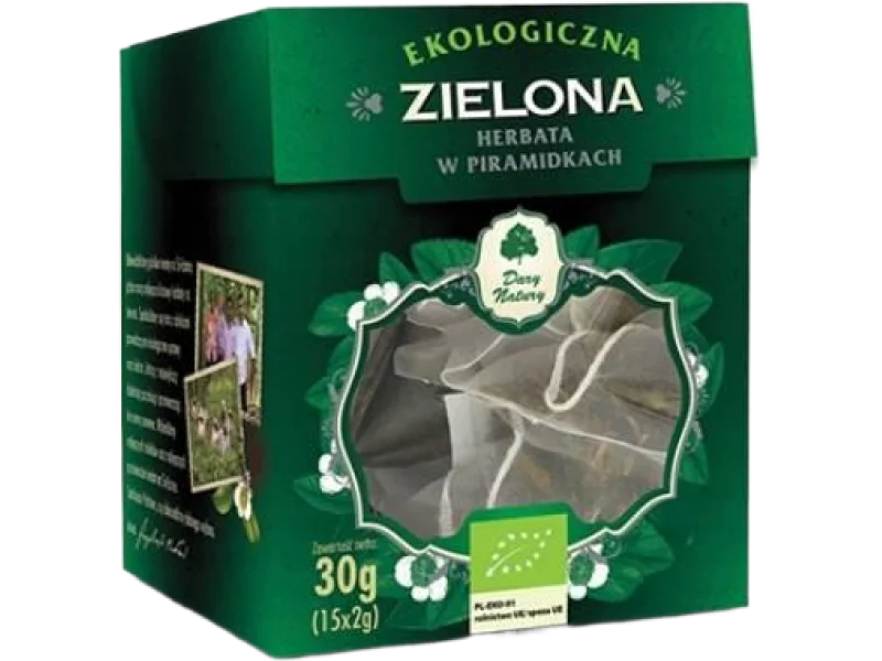 DARY NATURY Herbata zielona, zioła do zaparzania