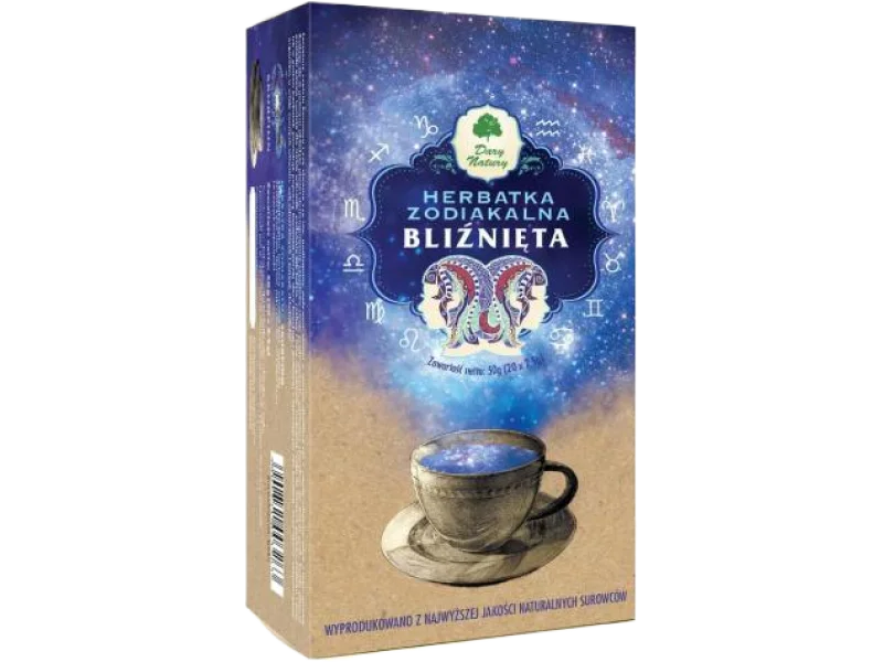 DARY NATURY Herbata Zodiakalna Bliźnięta, saszetki