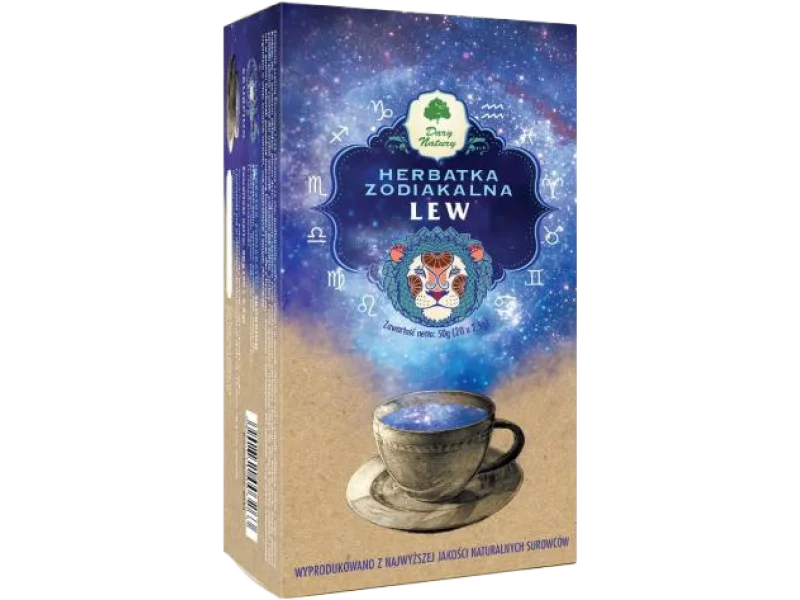 DARY NATURY Herbata Zodiakalna Lew, zioła do zaparzania