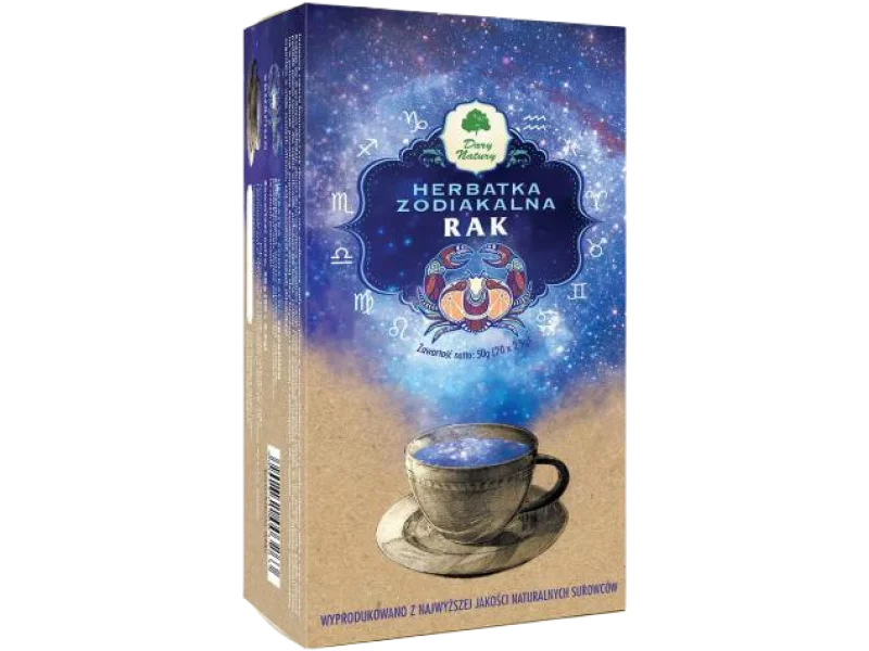 DARY NATURY Herbata Zodiakalna Rak, saszetki