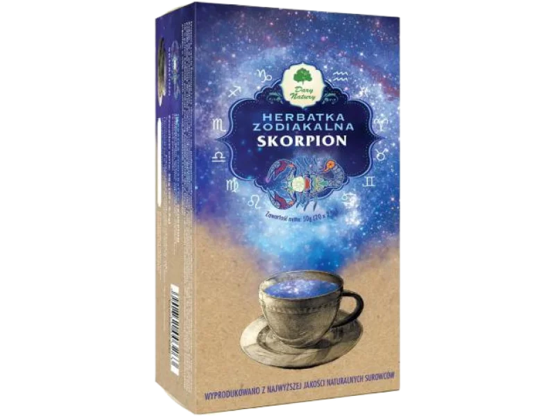 DARY NATURY Herbata Zodiakalna Skorpion, saszetki