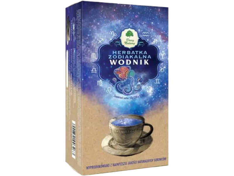 DARY NATURY Herbata Zodiakalna Wodnik, saszetki