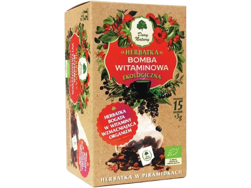 DARY NATURY Herbatka Bomba witaminowa Bio, zioła do zaparzania