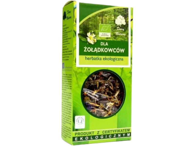 DARY NATURY Herbatka Ekologiczna Dla Żołądkowców, zioła do zaparzania