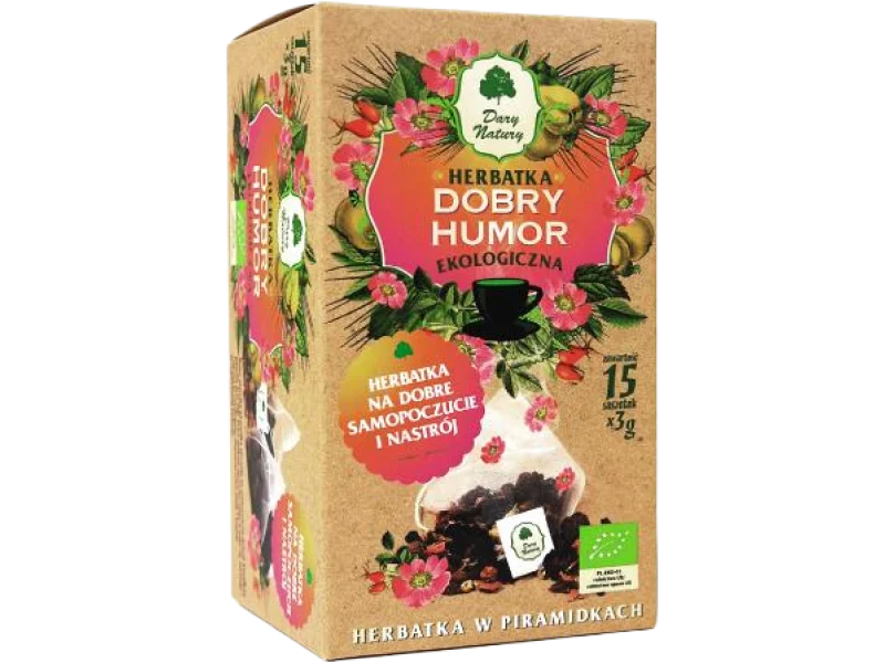 DARY NATURY Herbatka ekologiczna Dobry humor EKO, zioła do zaparzania