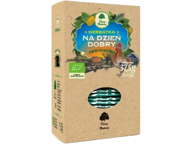DARY NATURY Herbatka Ekologiczna Na dzień dobry, zioła do zaparzania