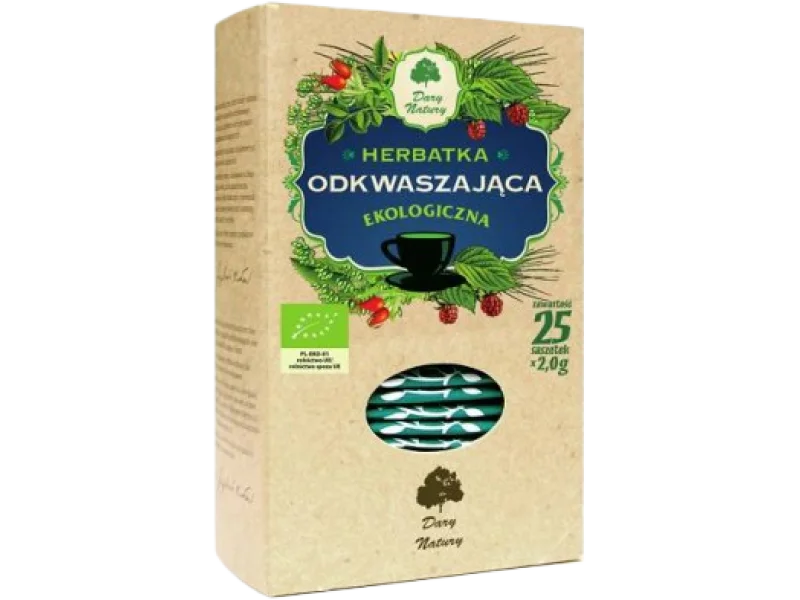 DARY NATURY Herbatka Ekologiczna Odkwaszająca, saszetki