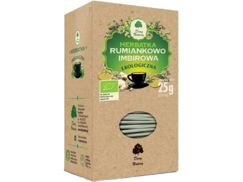 DARY NATURY Herbatka Ekologiczna Rumiankowo-Imbirowa, saszetki