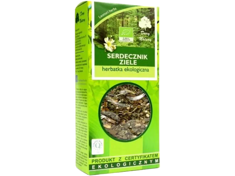 DARY NATURY Herbatka Ekologiczna Serdecznik Ziele, zioła do zaparzania