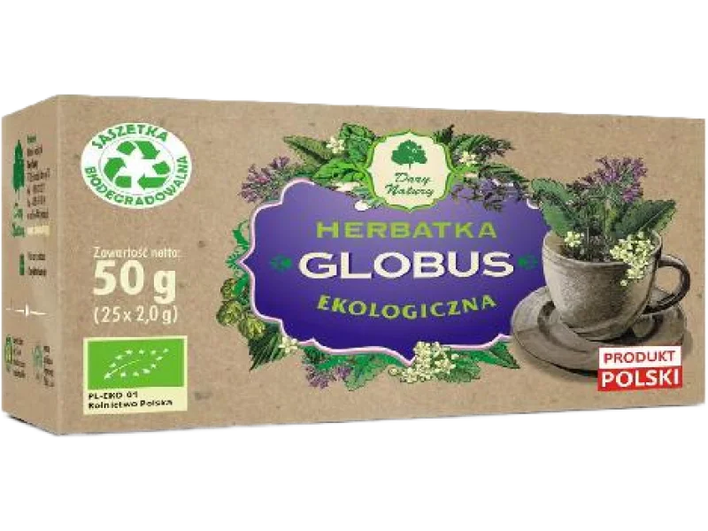 DARY NATURY Herbatka GLOBUS, saszetki