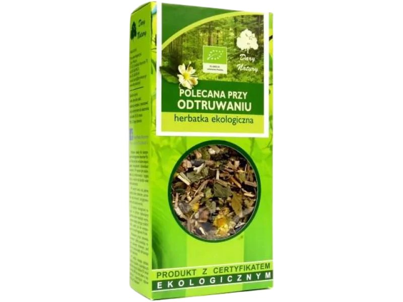 DARY NATURY HERBATKA PRZY ODTRUWANIU EKO, zioła do zaparzania