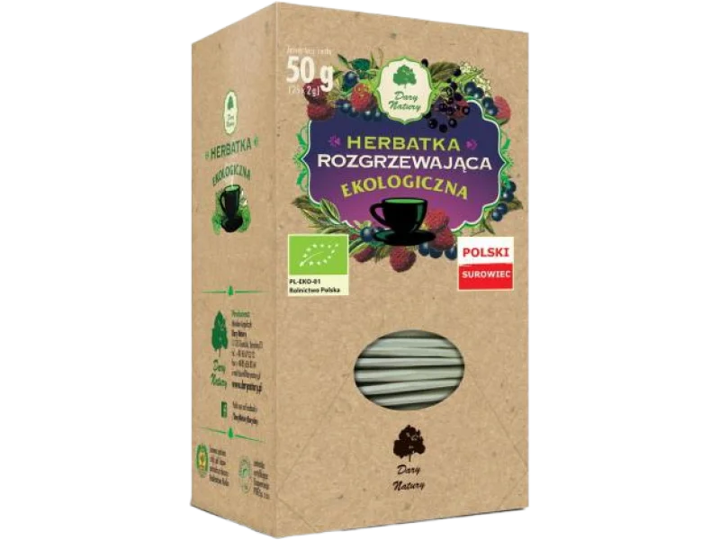 DARY NATURY Herbatka Rozgrzewająca EKO, saszetki