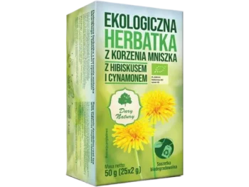 Dary Natury Herbatka z korzenia Mniszka lekarskiego z Hibiskusem i Cynamonem, saszetki