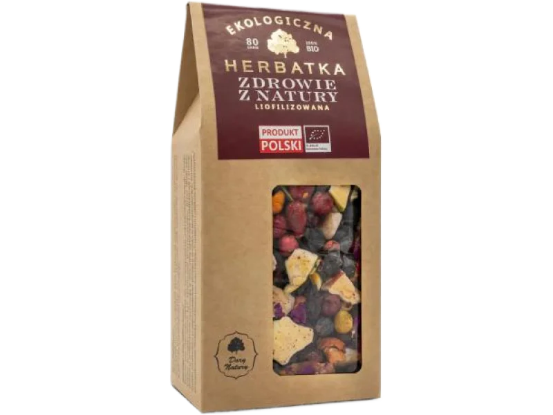 DARY NATURY Herbatka Zdrowie z natury Liofilizowana Eko, zioła do zaparzania