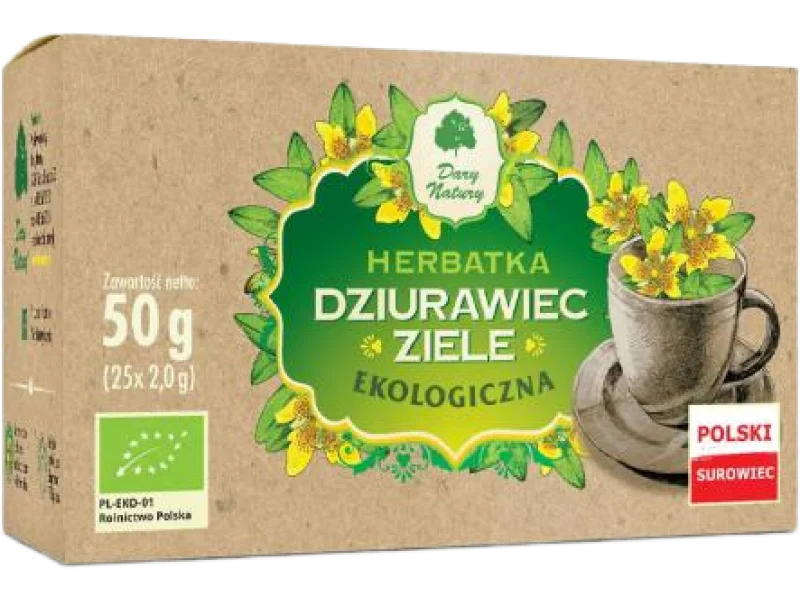 DARY NATURY herbatka ziele Dziurawca BIO, saszetki