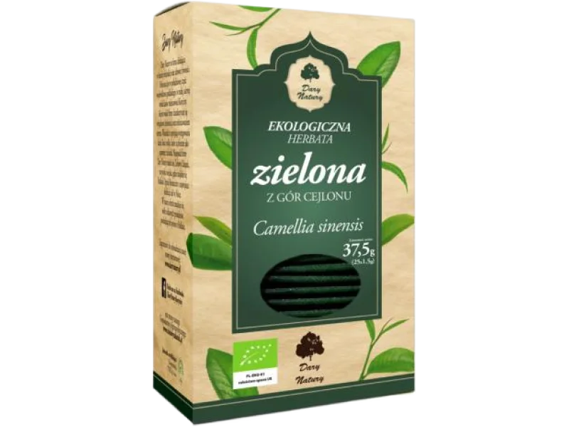 DARY NATURY Herbatka zielona EKO, saszetki