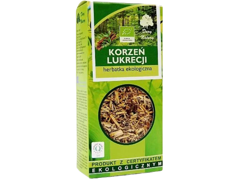 Dary Natury Lukrecja korzeń, zioła do zaparzania