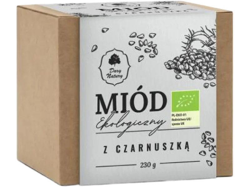 DARY NATURY Miód z czarnuszką Eko