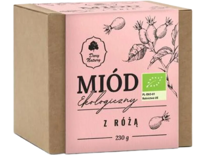 DARY NATURY Miód z różą