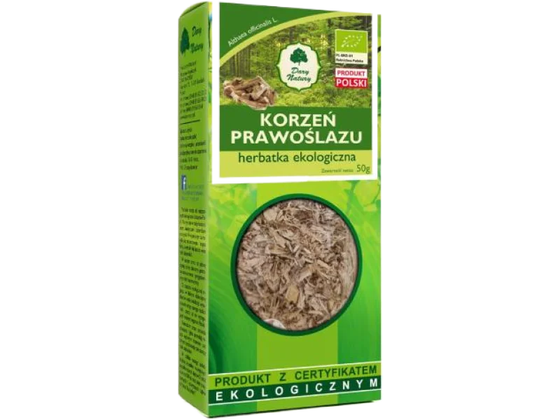 DARY NATURY Prawoślaz korzeń EKO, zioła do zaparzania