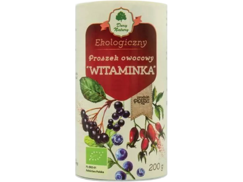 DARY NATURY Proszek Owocowy “Witaminka” EKO